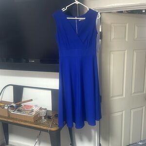 Royal blue dress
